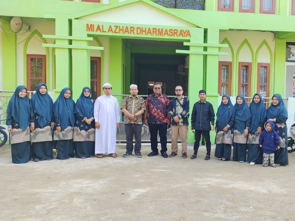 Kunjungan Monitoring Hasil Bantuan Program Hasil Terbaik Cepat (PHTC) di MI Al Azhar Dharmasraya